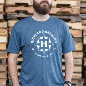 Indigo Highland Compass Tee