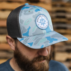 Blue Duck Camo Compass Trucker