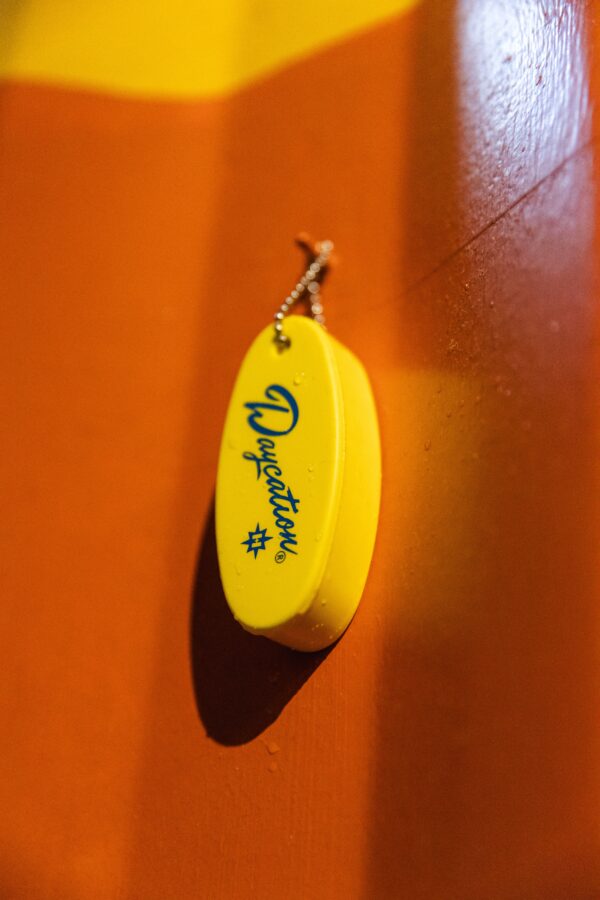 Daycation Boat Keychain