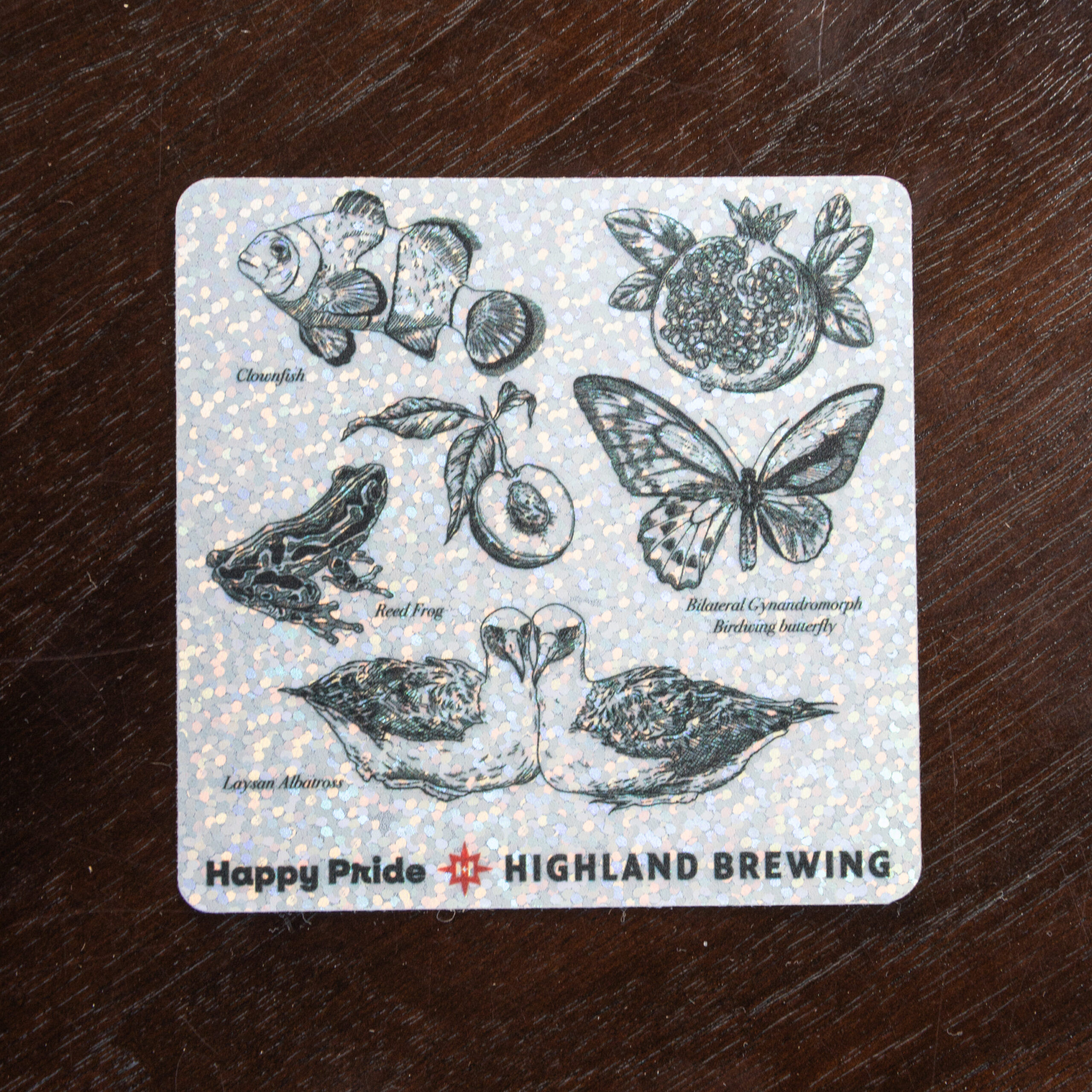 Pride Glitter Sticker