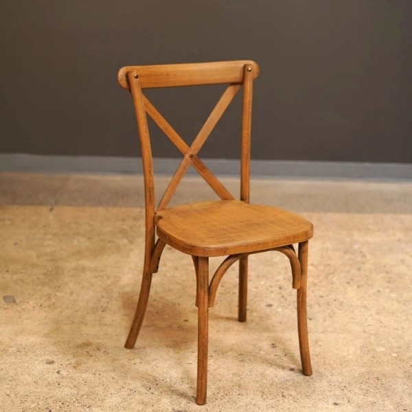fruitwood folding chair