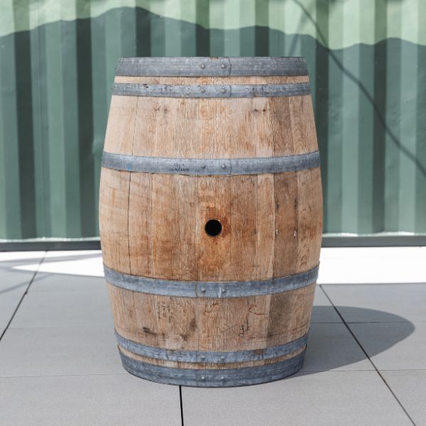 whiskey barrels for table use