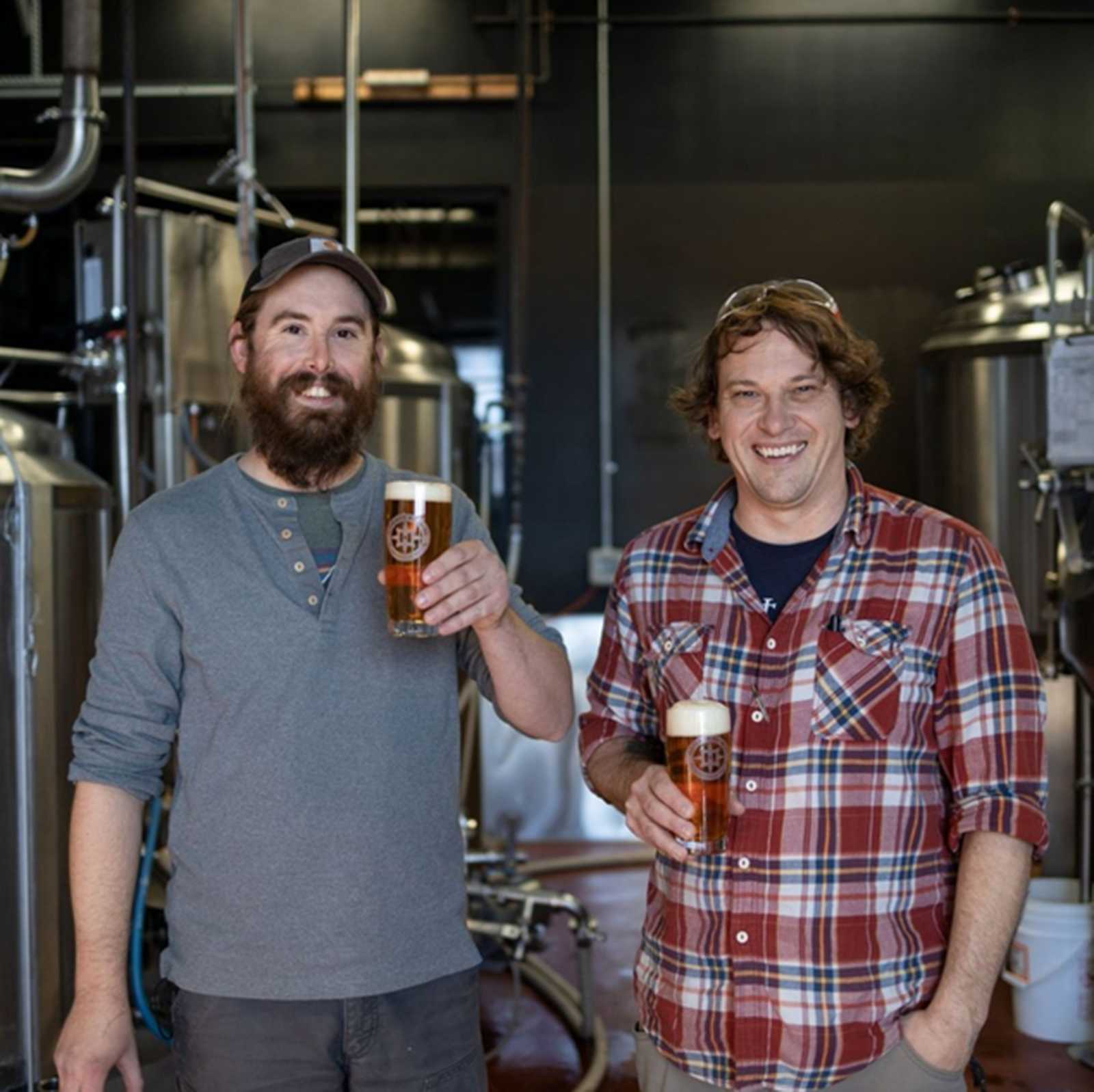 Photo of two brewers